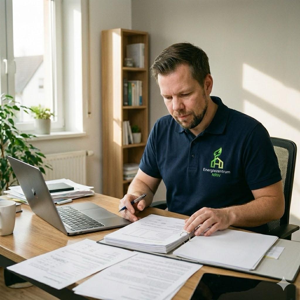 Christopher Schlering bei der Arbeit